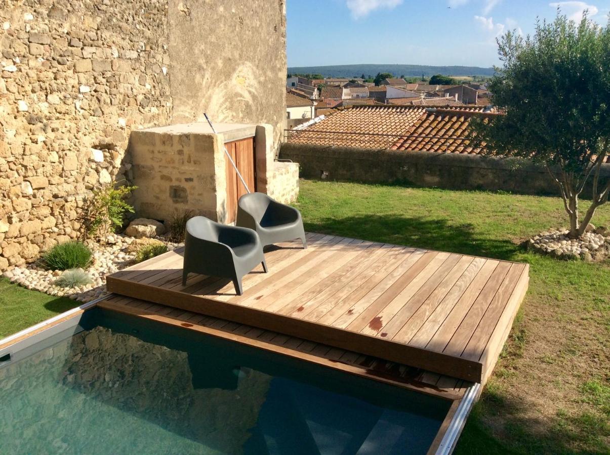 Teva Bed & Breakfast Lespignan Bagian luar foto